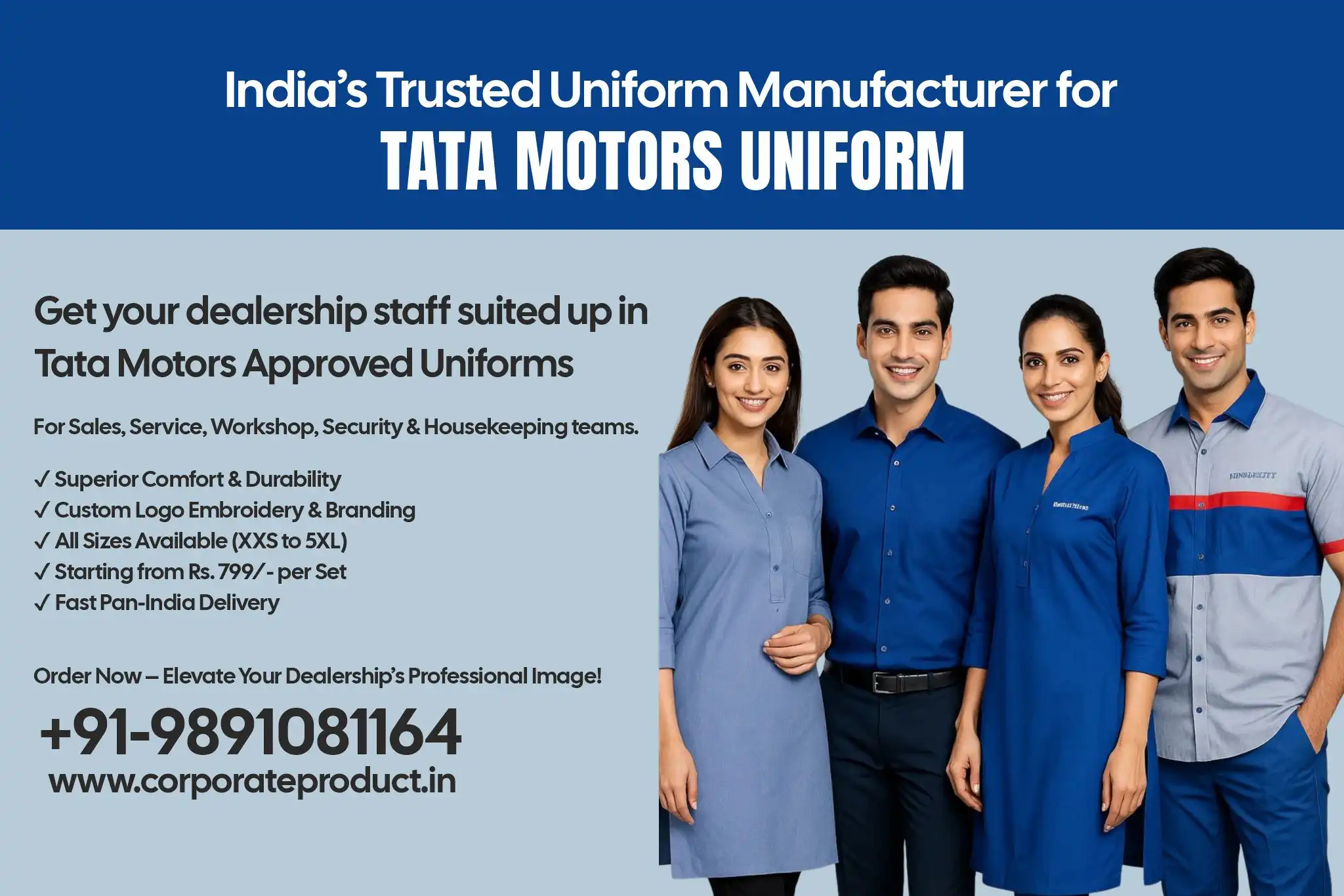 Tata Motors Uniform Supplier